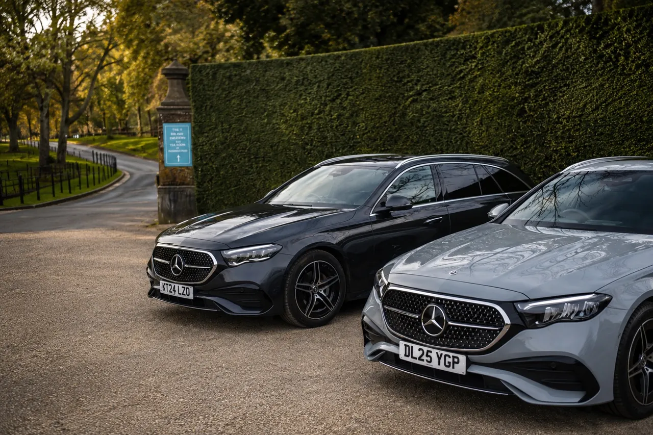 Streamline Taxis Mercedes E-Class cars from the airport fleet