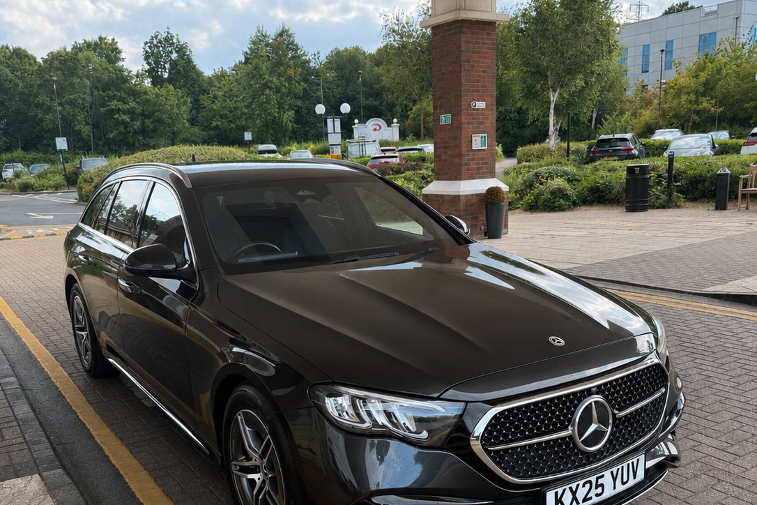Streamline Mercedes E-Class AMG Line estate — executive travel in Kent