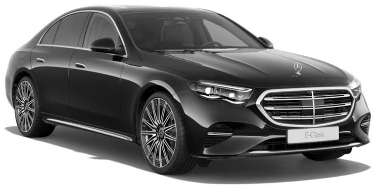 Mercedes E-Class saloon — executive travel