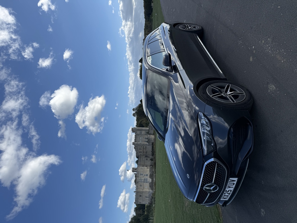 A Streamline Mercedes at Leeds Castle, near Maidstone in Kent